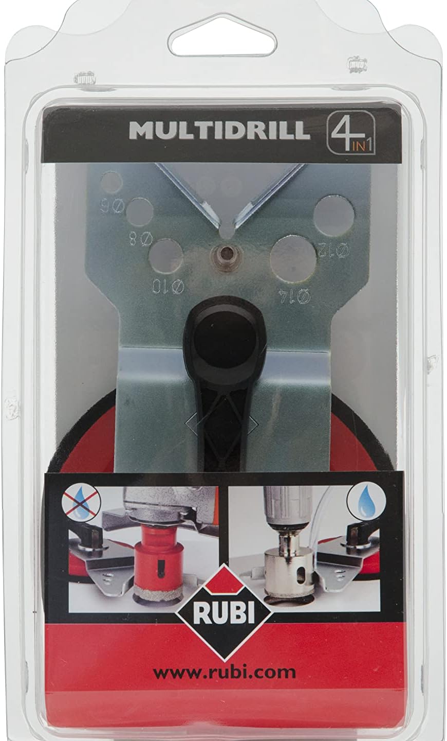 Rubi 50944 multidrill – Leitfaden (83 mm) grau