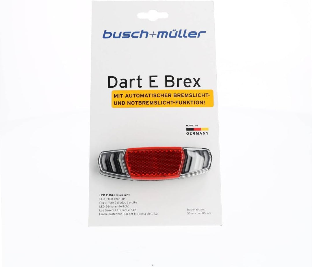 busch+müller Busch + Müller Rücklicht Dart E Brex