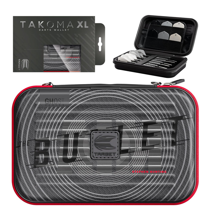 Target Darts Stephen Bunting Ghost Series XL Takoma Wallet Regular – Dartkoffer schwarz/weiss | The