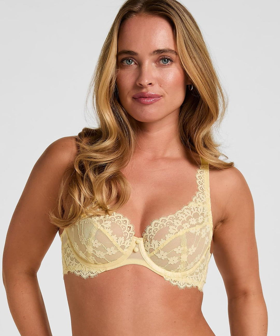 HUNKEMÖLLER Unwattierter Bügel-BH Daisy 75E Anise Flower, 75E Anise Flower