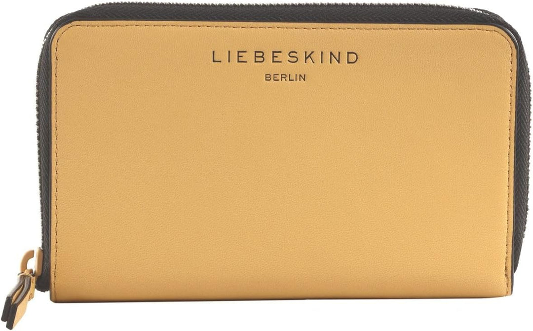 Liebeskind Berlin Fab 3 Frieda Geldbörse, Medium (HxBxT 9.5cm x 16.5cm x 2cm), Champagne