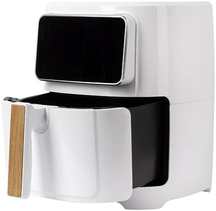 BERGNER NATURALLY - PFAS-Freie Heissluftfritteuse 1800W 6.9L - 8 Kochprogramme - Air Fryer mit Keram