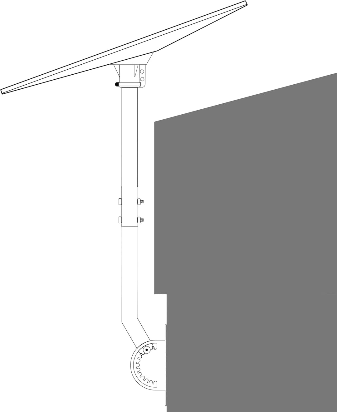 Extension mast