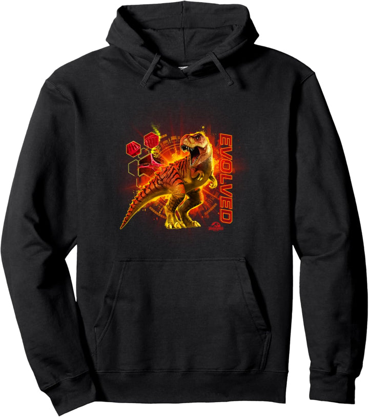Jurassic World Feuerroter weiterentwickelter T-Rex Pullover Hoodie