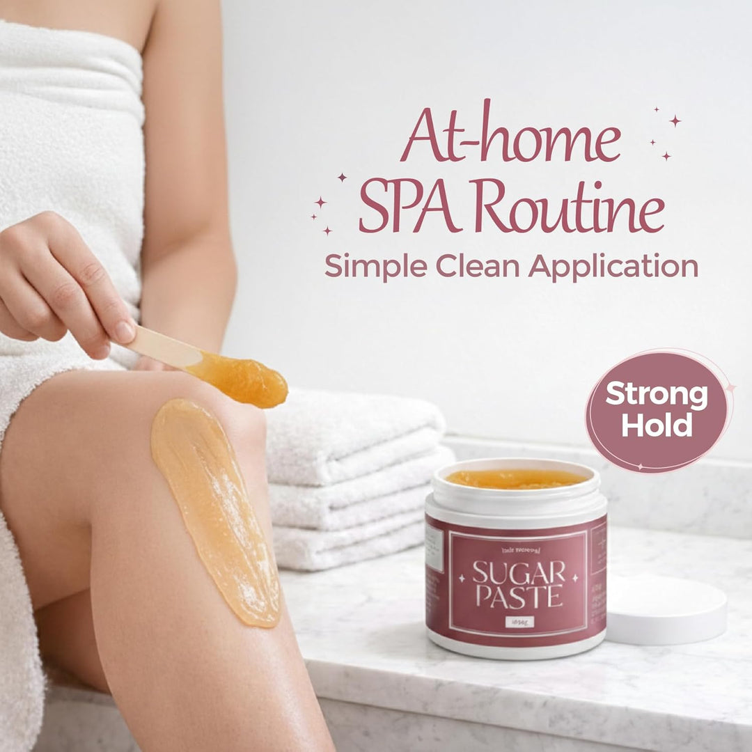 Starke Zuckerpaste - Haarentfernung Sugaring für glatte Haut - Hypoallergen & für empfindliche Haut