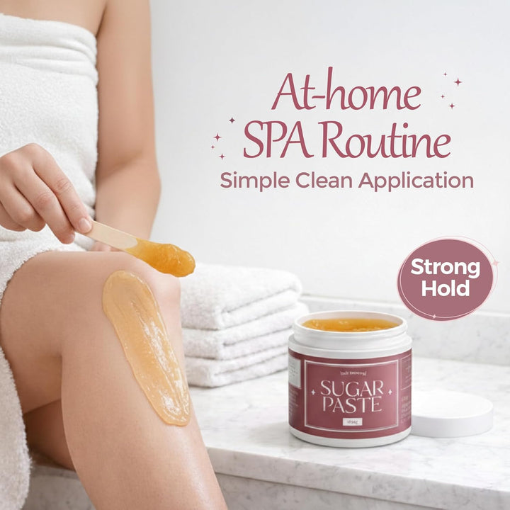 Starke Zuckerpaste - Haarentfernung Sugaring für glatte Haut - Hypoallergen & für empfindliche Haut