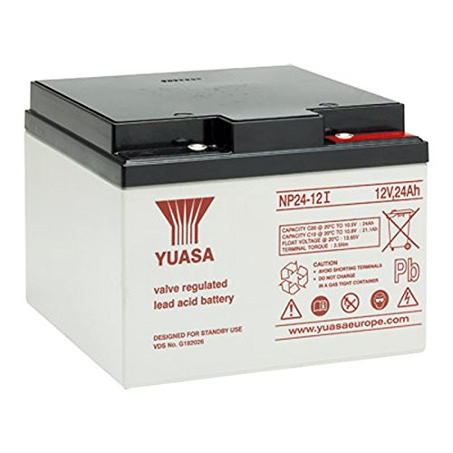 Yuasa Blei-Akku NP24-12I Pb 12V / 24Ah mit M5 Schraubanschluss