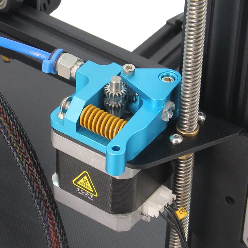 Zeberoxyz Upgrade Direct Drive Support Plate mit 3 POM-Riemenscheiben mit Dual Gear Extruder Kit,Dua