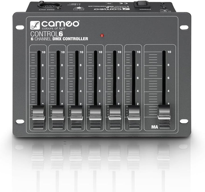 Cameo Control 6 DMX-Controller mit 6 Kanälen schwarz