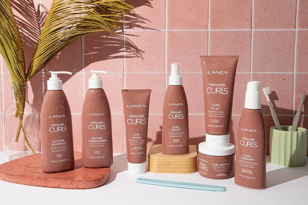 L'ANZA Pflegendes Lockenshampoo - sorgt für eine sanfte, farbsichere Reinigung und aufgefrischte Loc