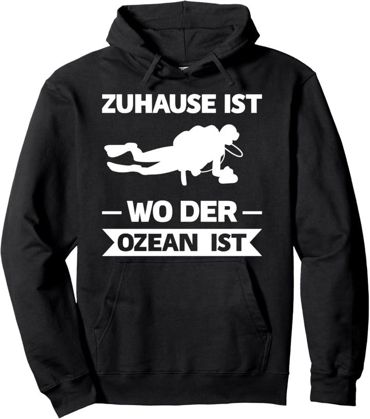 Tauchen Taucher Schwimmen Pullover Hoodie