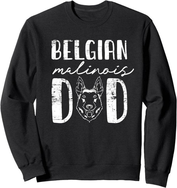 Belgischer Malinois Papa Hundehalter Belgischer Schäferhund Sweatshirt