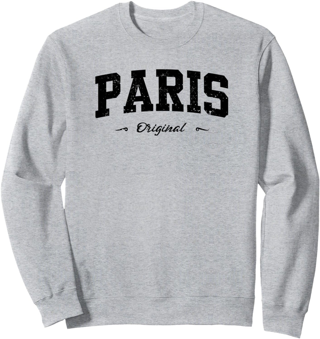 Paris Sport Souvenir Fanartikel Design Sweatshirt