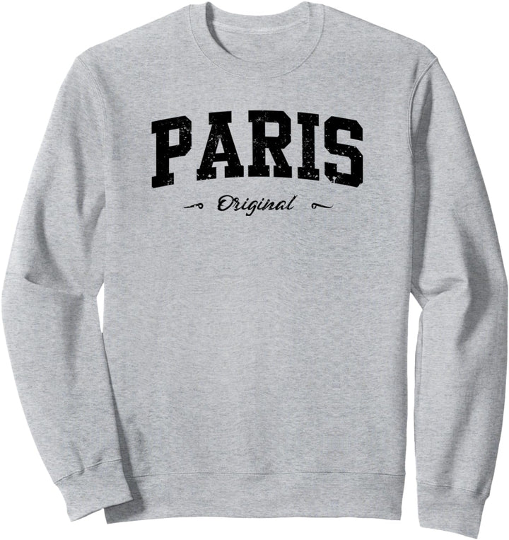 Paris Sport Souvenir Fanartikel Design Sweatshirt