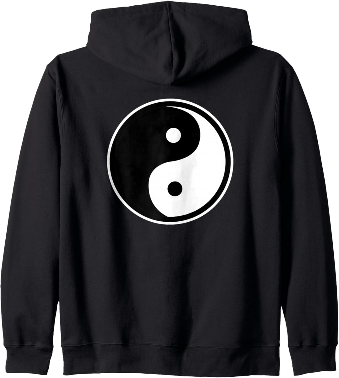 Body Mind Spirit Yin Yang Symbol - Kunst von Tai Chi Kapuzenjacke
