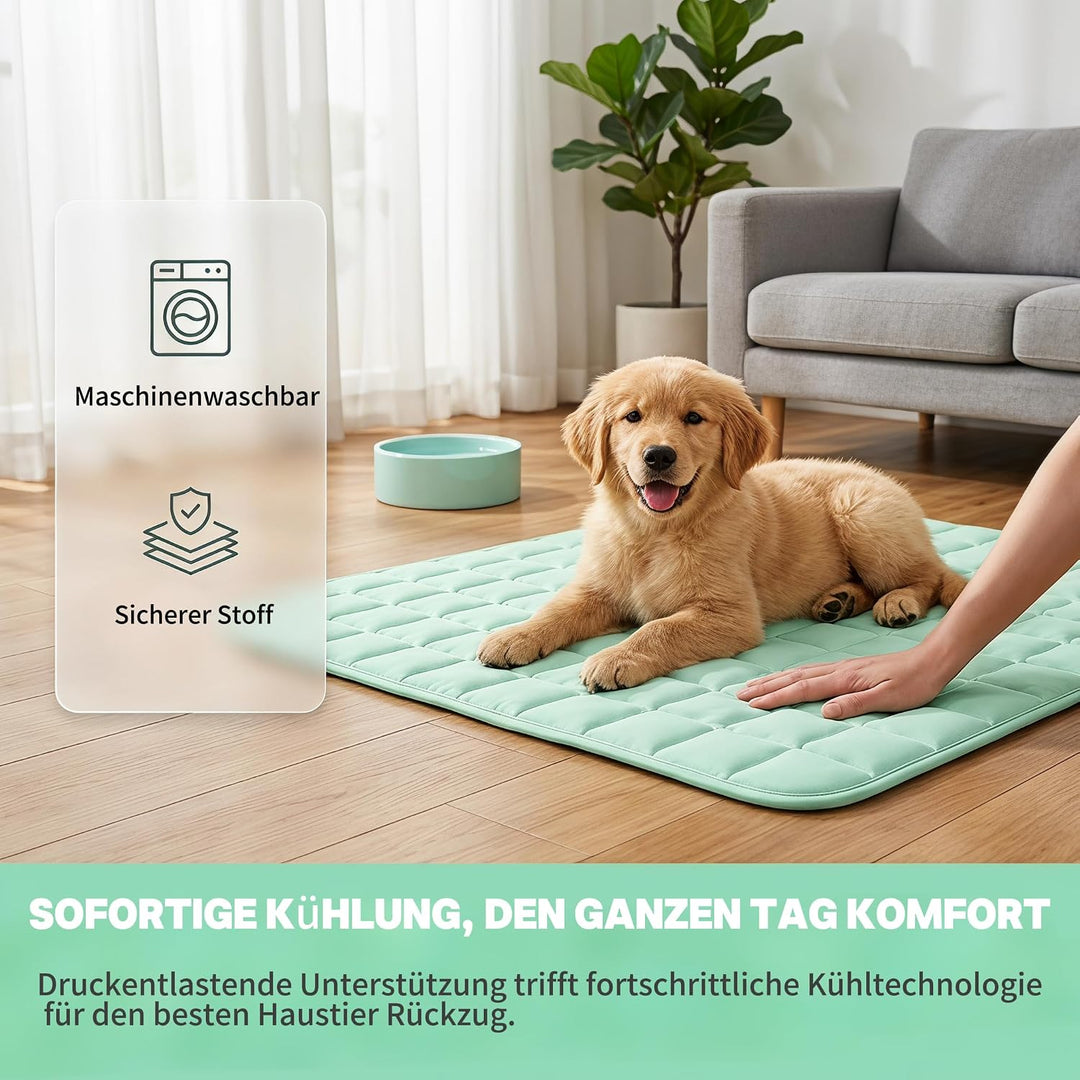 Sommer-Kühlmatte für Haustiere, 61 * 45CM Kühlmatte für Katzen und Hunde | Tragbare und Waschbare Kü