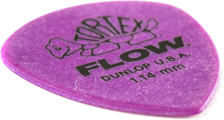 Médiators Jim Dunlop 1,14mm Tortex Flow Standard 1,14mm sachet de 72 Sachet de 72 1,14mm Violett, Sa