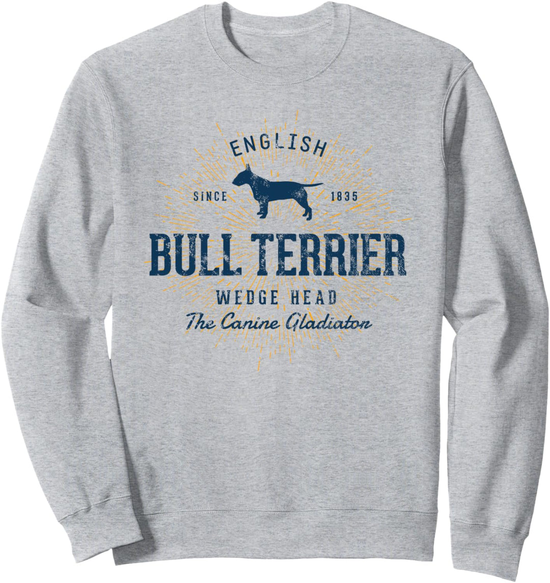 Retro Vintage Bullterrier Sweatshirt