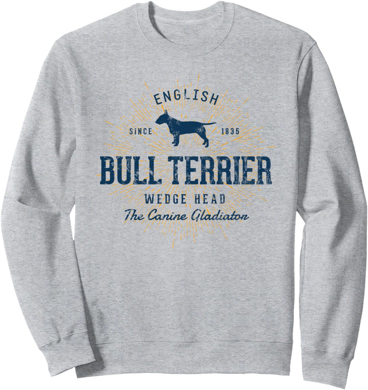 Retro Vintage Bullterrier Sweatshirt