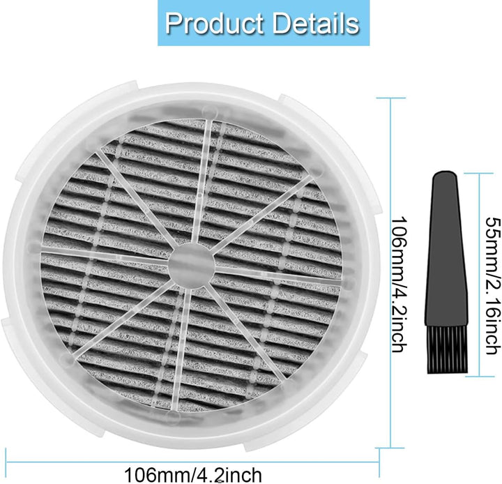 EATBALE GL-2103 Luftfilter HEPA Ersatzfilter für SHENGDELONG RIGOGLIOSO Luftreiniger GL2103, für JIN