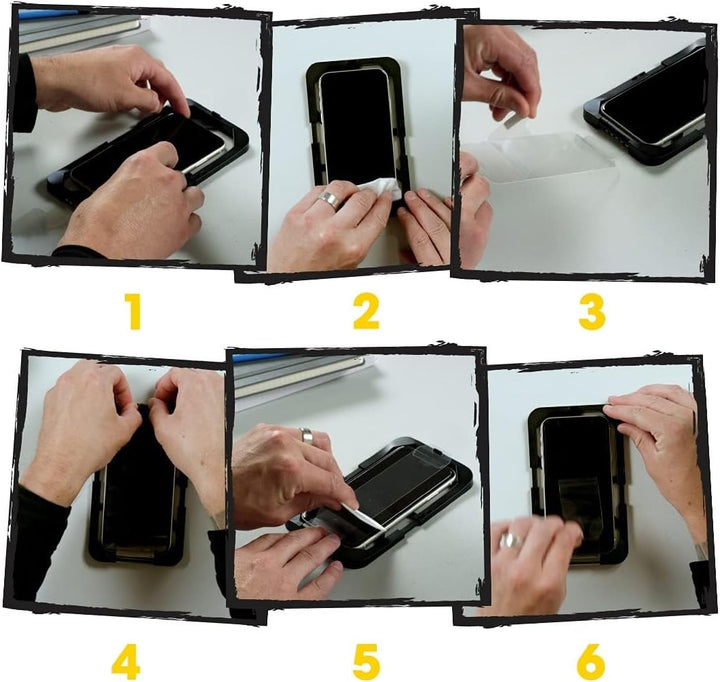 OtterBox Alpha Glass Displayschutz für iPhone 12 / iPhone 12 Pro, gehärtetes Glas, x2 Kratzschutz, K