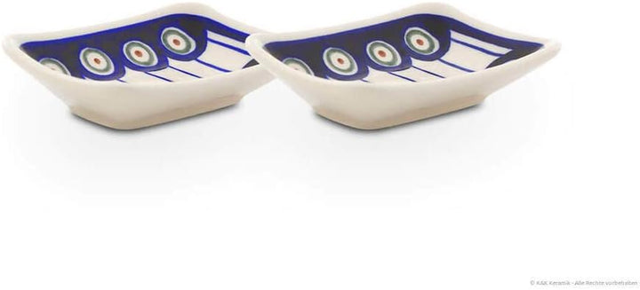 Bunzlauer Keramik Sushi-Set 8-teilig, Dekor 8