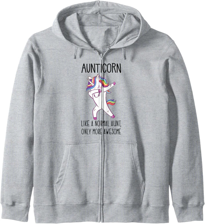 Unicorn Aunt Aunticorn Like a Normal Aunt Only More Awesome Kapuzenjacke