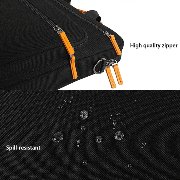DOMISO Laptoptasche 18 Zoll Wasserabweisend Business Aktentasche Herren Laptop Schultertasche Notebo