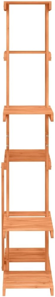 vidaXL Blumenständer, Pflanzenregal Holz, Blumenregal für Wohnzimmer Balkon Terrasse, Pflanzenstände