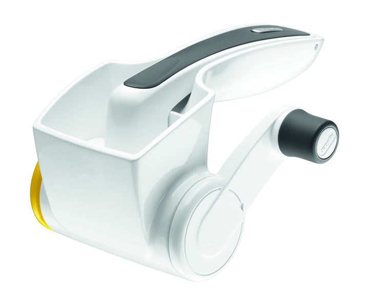 ZYLISS Classic Käsereibe E900010 mit Edelstahl-Feintrommel für müheloses Reiben von Hartkäse, Schoko