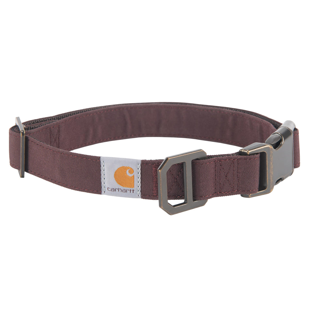Carhartt Nylon Duck Hundehalsband, voll verstellbar, langlebig, 2-lagig, Cordura-Nylon-Canvas-Halsbä