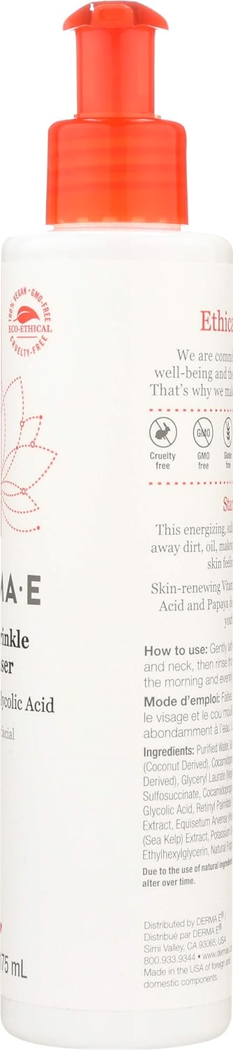 Reinigungsmittel für Glykolsäure & Vitamin, 180 ml