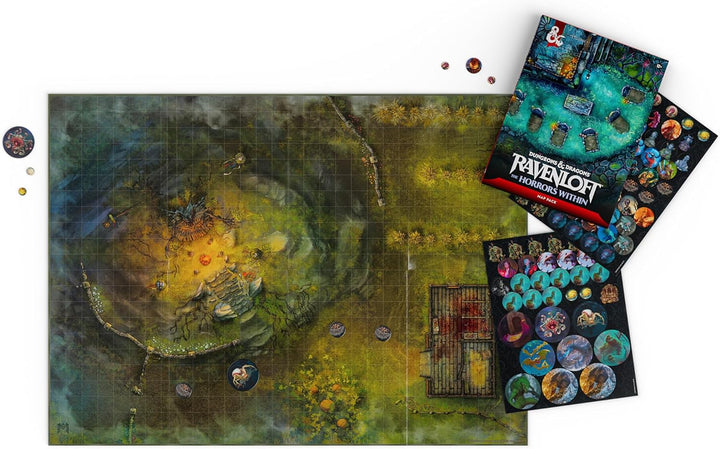 Dungeons & Dragons Ravenloft: The Horrors Within – Kartenpaket | D&D-Zubehör (Englische Version)