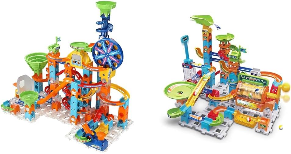 VTech Marble Rush - Ultimate Set XL100 E – von 4-12 Jahren & Marble Rush - Super Action Set L100 E –
