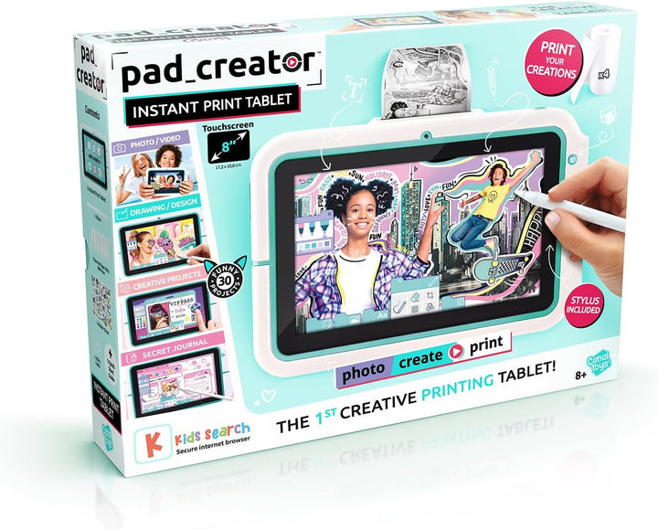 Canal Toys Pad Creator – Instant Print Kreativtablet für Kinder – Fotobearbeitung &amp; Direktdruck – DI
