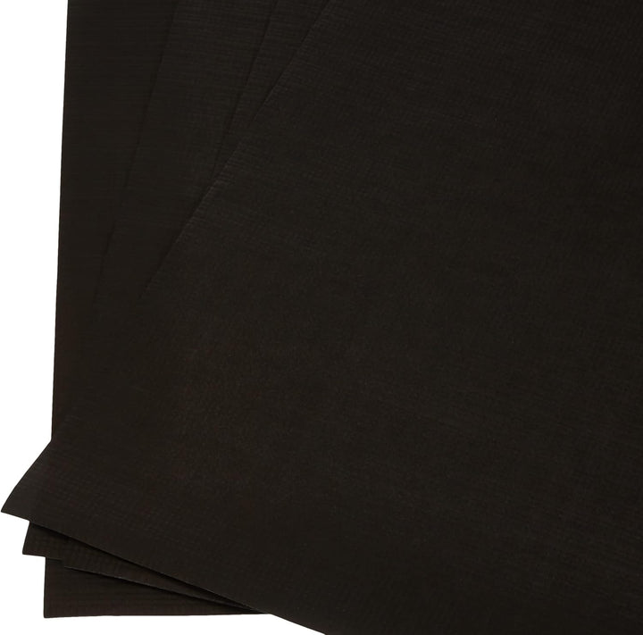 Tischsets 48 G/M2 31X43 Cm Schwarz Zellulose - 500 Un. Schwarz 31x43 CM, Schwarz 31x43 CM