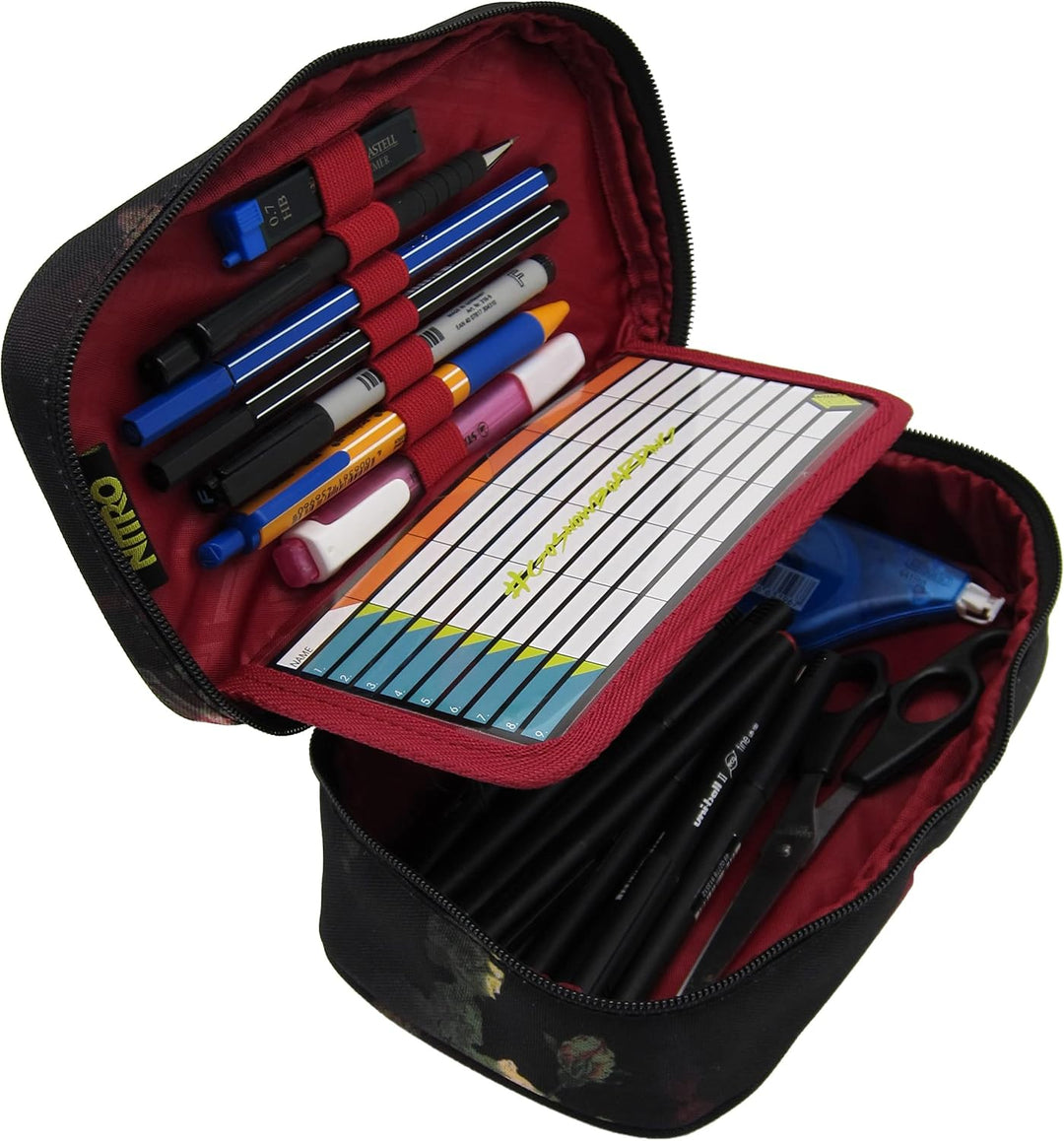 Superhero, Schulrucksackset, Rucksack, Backpack, abnehmbarer Hüftgurt, robuste Bodenplatte, Thermota