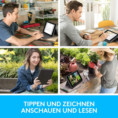 Logitech Rugged Folio für iPad (7., 8. und 9. Generation) – Schutzcase mit Smart Connector und strap