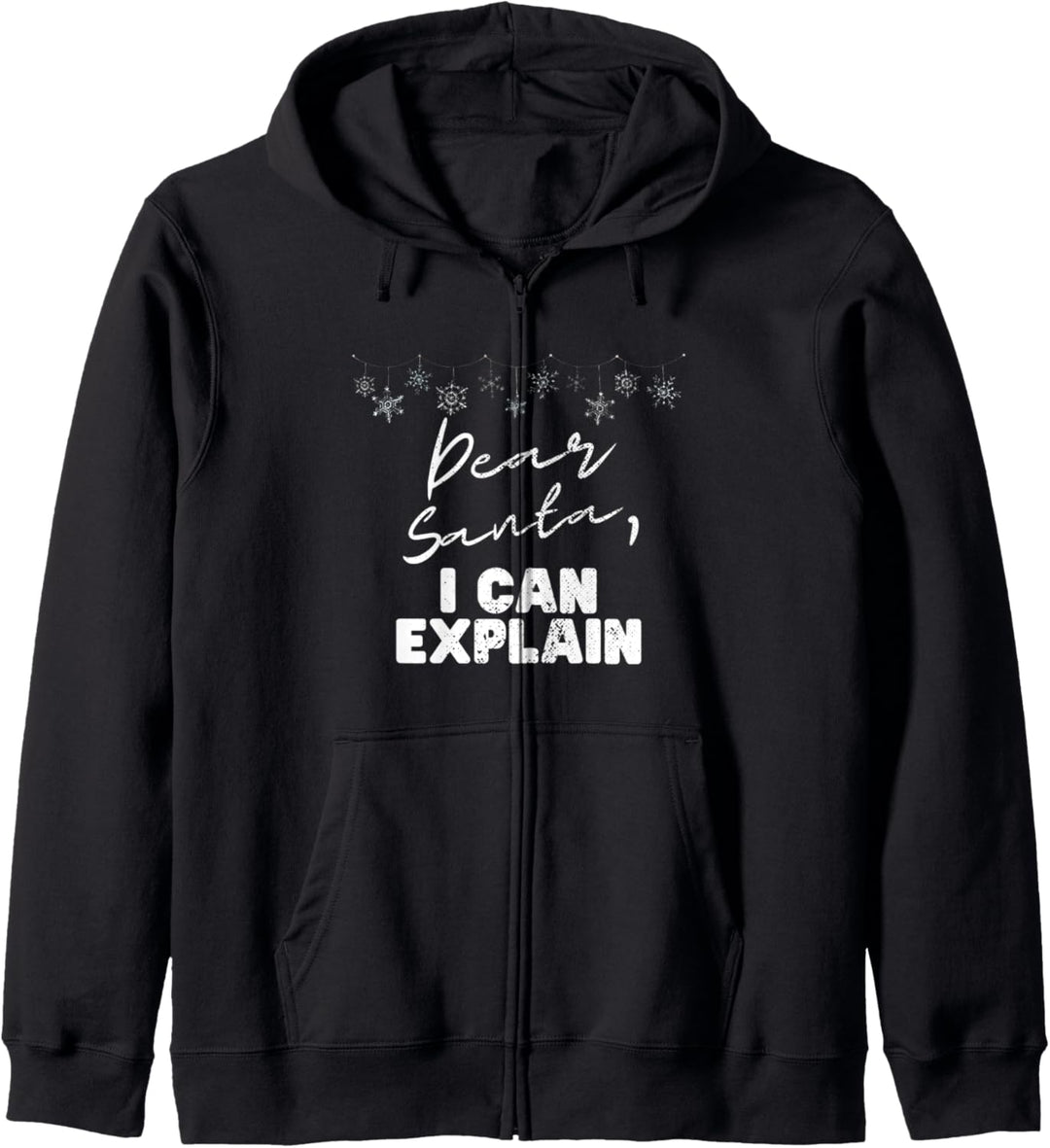Merry Christmas Gifts Funny Saying Dear Santa Holiday Kapuzenjacke