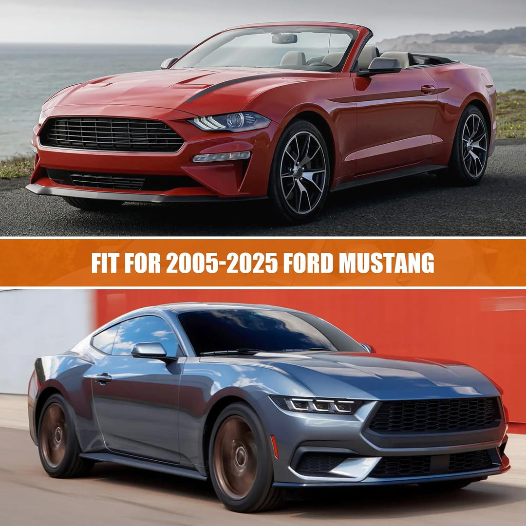 JUDANNA Autoabdeckung Outdoor Wasserdicht Passend für 2005-2024 Ford Mustang, Sommer Vollgarage Auto