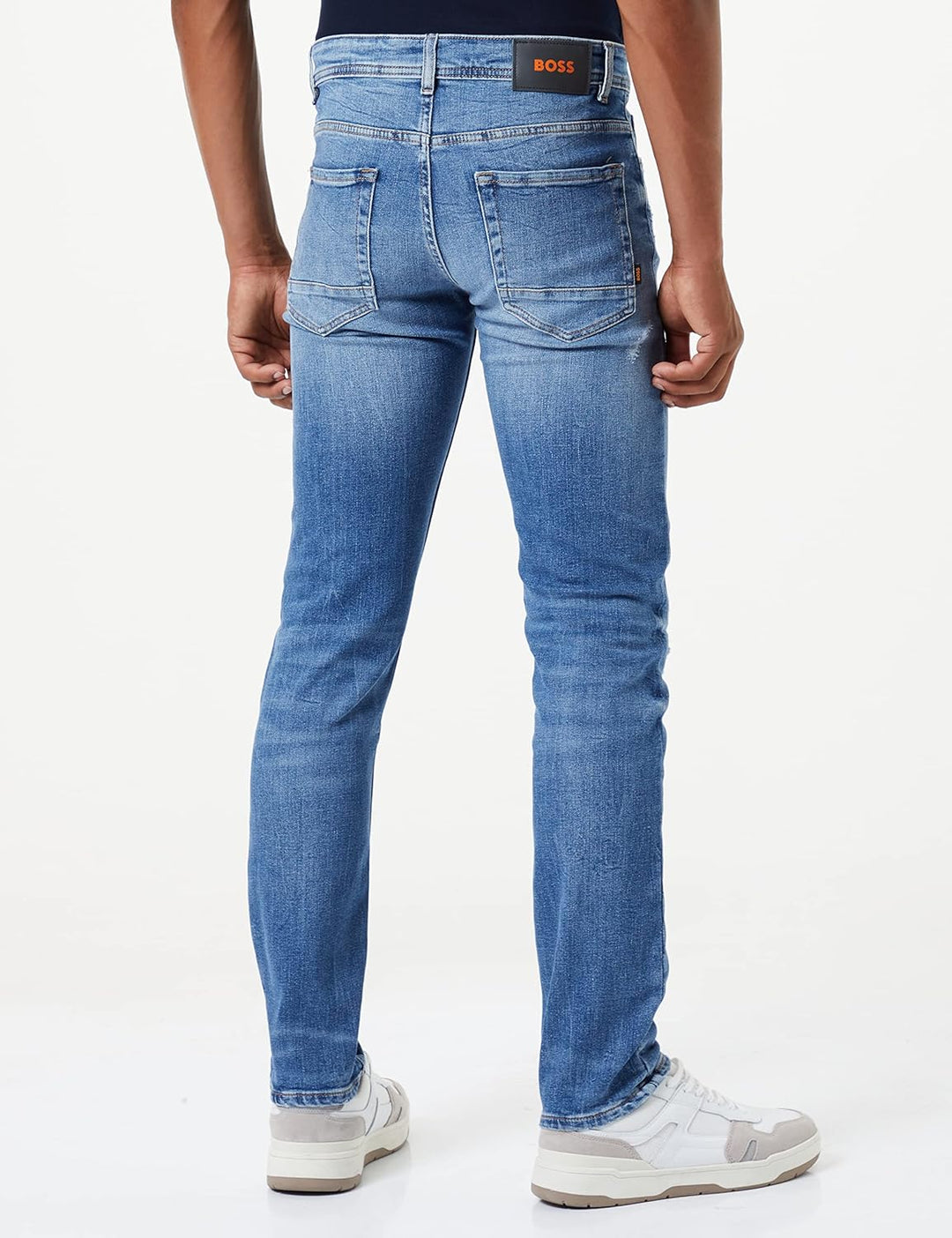 BOSS Herren Taber Zip Bc-c Jeans 38W / 34L Bright Blue, 38W / 34L Bright Blue