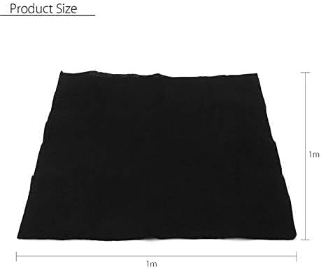 Ersatzfilter 1M * 1M Dicke 3mm Klimaanlage Aktivierter Kohlenstoff Filter Stoff Filter