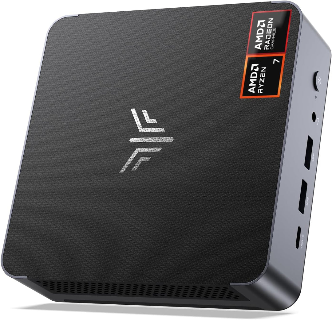 NiPoGi AM21 Mini PC АMD Ryzen 7 8745HS (8C/16T, bis zu 4,9 GHz), 32 GB DDR5 5600MHz 1 TB M.2 NVME SS