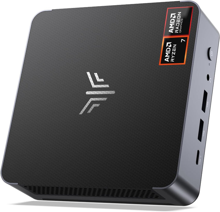 NiPoGi AM21 Mini PC АMD Ryzen 7 8745HS (8C/16T, bis zu 4,9 GHz), 32 GB DDR5 5600MHz 1 TB M.2 NVME SS