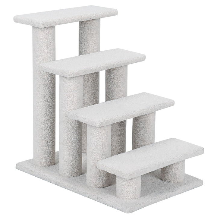 COSTWAY Tiertreppe Katzentreppe, Kletterbaum Katzenbaum, Treppe für Katze bis 25 kg, Haustiertreppe
