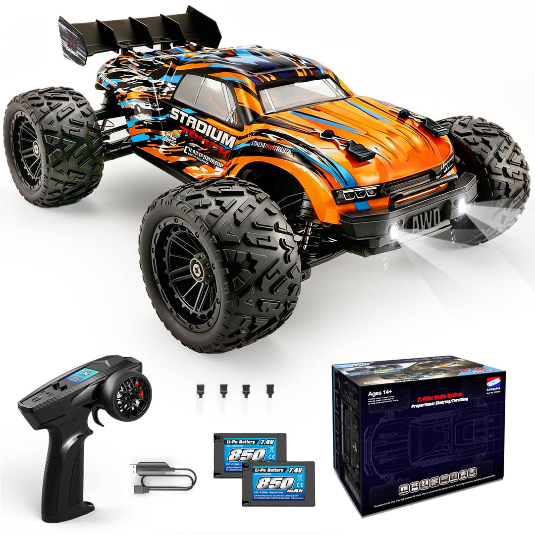 HAIBOXING Ferngesteuertes Auto 4WD RC Auto 1/18 36 km/h All Terrains Offroad Elektro Fahrzeug 2,4 GH