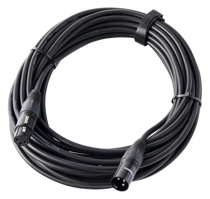 Pronomic XFXM Mikrofonkabel - XLR female 3-pol -> XLR male 3-pol - Stecker handgelötet - säure- und