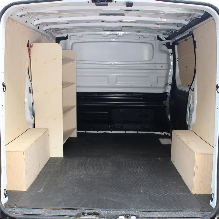 Vanify - Kompatibel mit Opel VIVARO L1 und L2 2014-19 Fahrzeugeinrichtung Fahrzeugregale, Werkzeugka