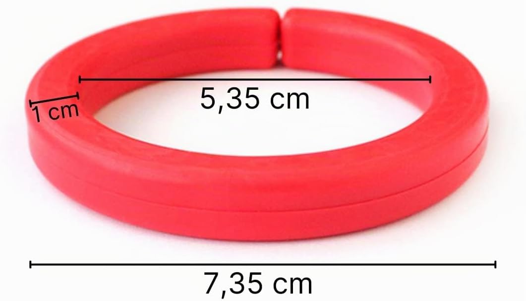 ARK Kauarmband glatt in verschiedenen Stärken für Kinder- Innnen Durchmesser ca. 5,35 cm - zum Kauen