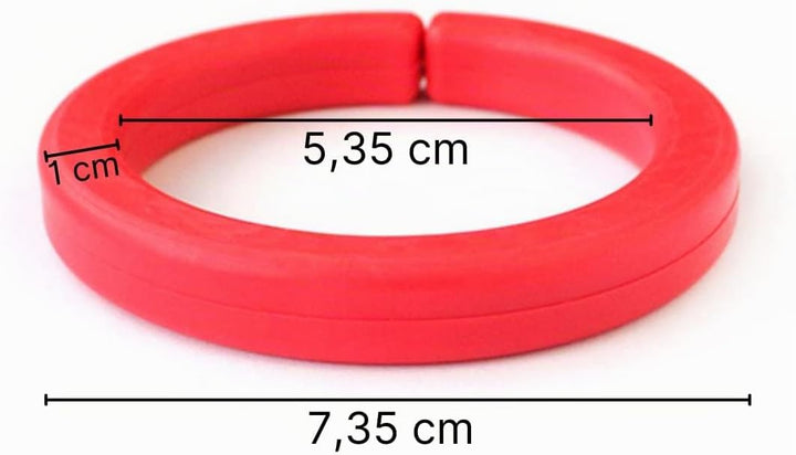 ARK Kauarmband glatt in verschiedenen Stärken für Kinder- Innnen Durchmesser ca. 5,35 cm - zum Kauen